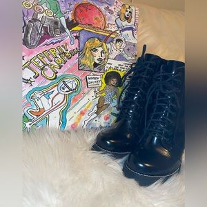 Jeffrey Campbell Legion heeled combat boots